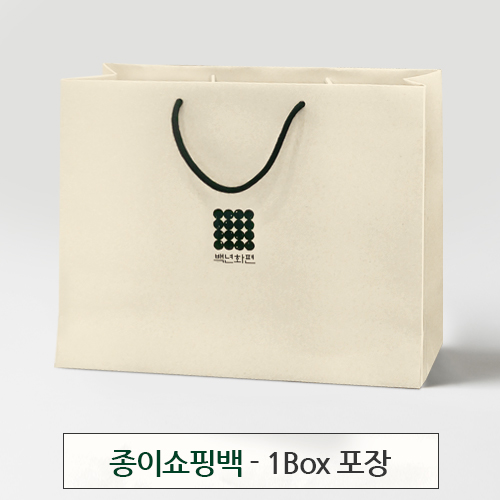 종이쇼핑백 1box 포장